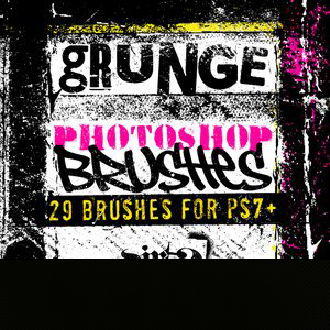 Old Grunge Photoshop Brushes