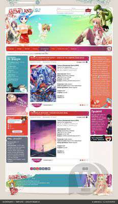 Шаблон Animeland для DLE 9.2 + для форума