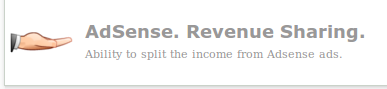 Модуль AdSense. Revenue Sharing