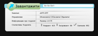 HTML шаблон для "Трекера для DLE" от ANTI-SPY