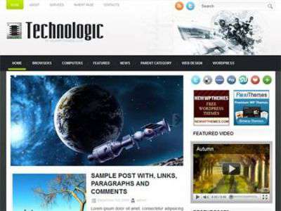 Technologic - тема для WordPress