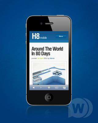 H8.mobile - HTML шаблон для мобильных устройств