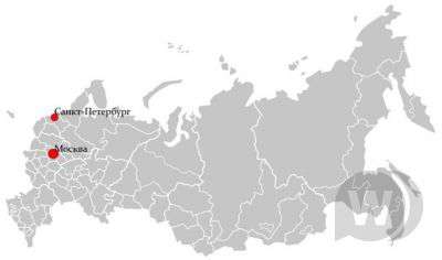 Интерактивная jQuery карта России с субъектами РФ