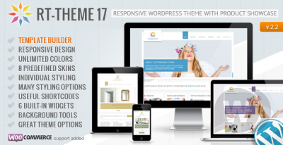ThemeForest - RT-Theme 17 Responsive Wordpress Theme