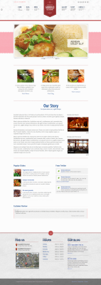 Goodold Ресторан - Премиум тема для wordpress