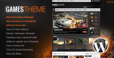 GamesTheme 1.0.5 Premium