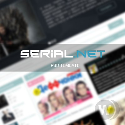 Serial.net (PSD Template)