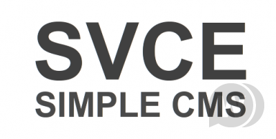 CMS SVCE - простая и легкая система управления сайтом