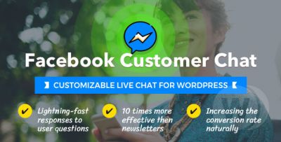 Facebook Customer Chat v1.1.2 - клиентский чат Wordpress