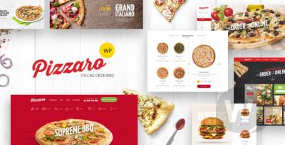 Pizzaro v1.3.10 - WooComerce шаблон для заведений быстрого питания