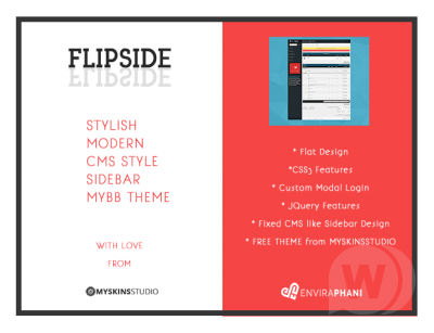 FlipSide v1.0 - MyBB шаблон 