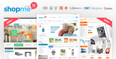 ShopMe v1.5.5 NULLED - универсальный шаблон интернет магазина WordPress