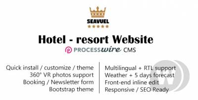 SeaVuel v1.2 - CMS для отелей