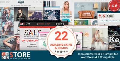 GoodStore v5.3 - тема для WooCommerce
