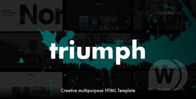 Triumph v1.0 - универсальный HTML шаблон