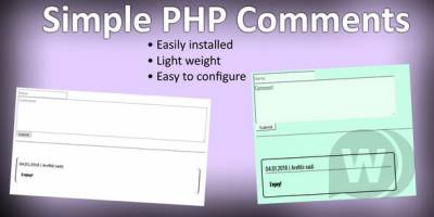 Simple PHP Comments - скрипт комментариев
