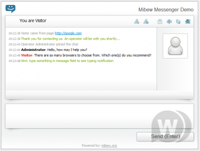 Mibew Messenger v3.2.3 - онлайн-консультант для сайта