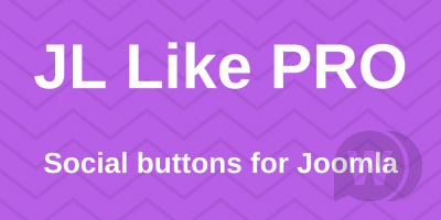 JL Like PRO v3.8.0 - плагин социальных кнопок для Joomla