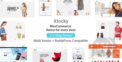 Xtocky v2.4 - адаптивный WooCommerce шаблон для WordPress