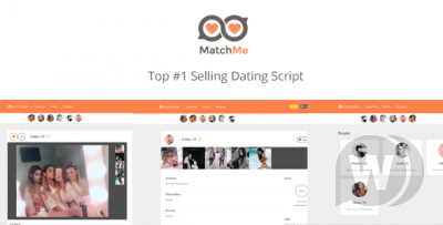 MatchMe v3.2 - скрипт сайта знакомств