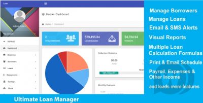 Ultimate Loan Manager v3.0 NULLED - система управления онлайн-кредитами