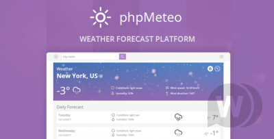 phpMeteo v2.0.0 - скрипт сайта погоды