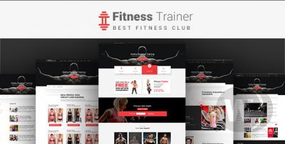 FitnessTrainer - адаптивный Bootstrap шаблон фитнеса