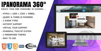 iPanorama 360° 1.6.24 - виртуальные туры WordPress