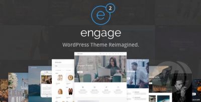 Engage v2.9.4 - многопользовательская тема WordPress