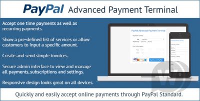 PayPal Advanced Payment Terminal v1.3 - прием платежей PayPal