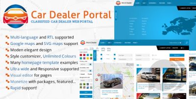 Car Dealer v1.6.2 - скрипт каталога автомобилей