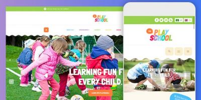JA Playschool v1.0.3 - творческий детский шаблон для Joomla