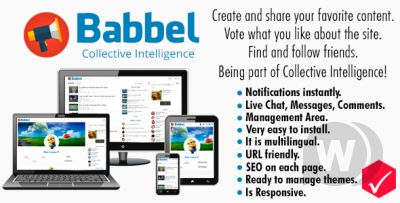 Babbel v1.4 - социальная сеть