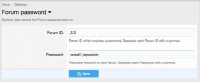 Forum password 1.3 - пароли для форумов и тем XenForo 2