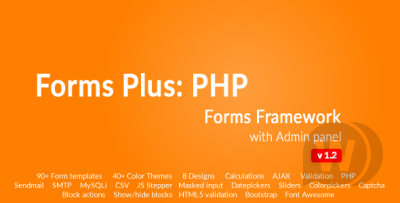 Forms Plus v1.2.1 - конструктор форм PHP