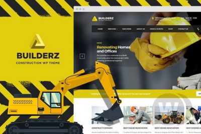 Builderz - строительный шаблон WordPress
