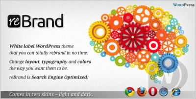 ReBrand v1.12 - шаблон WordPress для бизнеса и журналов