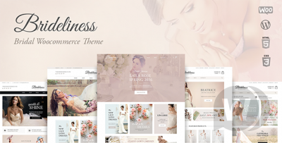 Brideliness v1.0.14 - шаблон свадебного магазина WordPress