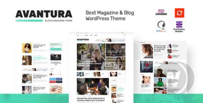 Avantura v1.4 - новостной шаблон WordPress
