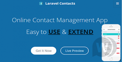 Laravel Contact - скрипт управления контактами
