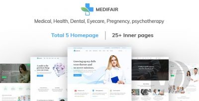 MEDIFAIR - медицинский HTML шаблон 