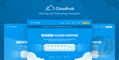 Cloudhub v1.11 - шаблон хостинга + WHMCS