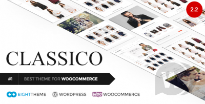 Classico v2.3 NULLED - адаптивный WooCommerce шаблон WordPress
