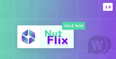 Nutflix - Bootstrap шаблон админ панели