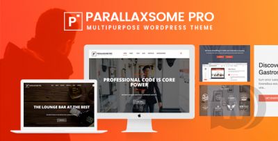 ParallaxSome Pro v1.0.3 - многопользовательская тема WordPress