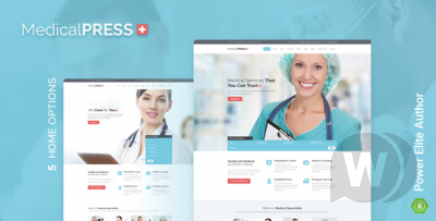 MedicalPress v3.5.0 - медицинский шаблон WordPress