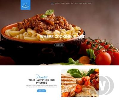TX Spaghetti - кулинарный шаблон интернет-магазина Joomla