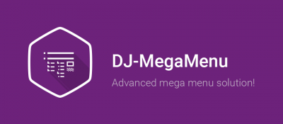 DJ-MegaMenu PRO v4.0.0 - мега меню для Joomla