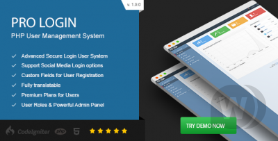 Pro Login v2.1 - система управления пользователями