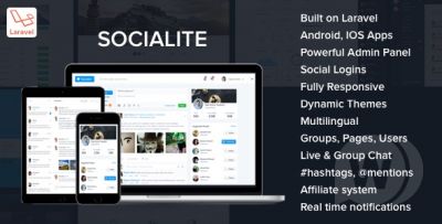 Socialite v3.1 - скрипт социальной сети